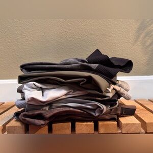 7 PAIR LULULEMON SPORT TIGHTS SIZE MEDIUM MENS